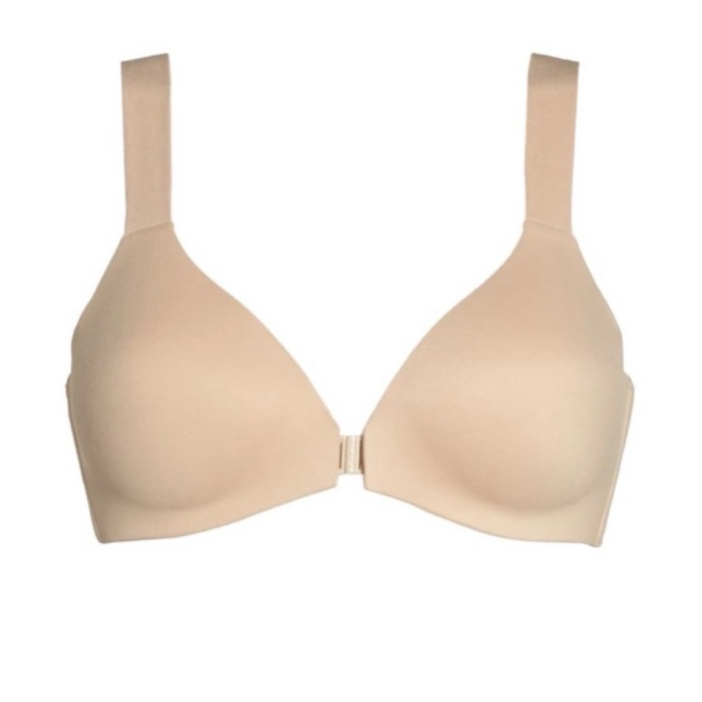 NWT SPANX Bra-llelujah!® Wireless Bra SZ 36D Nude Blush 30017R Front Close $68 - Picture 3 of 6